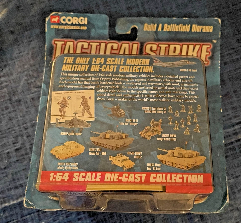 Corgi Tactical Strike 2003 Operation Iraqi Freedom U.S. Army Infantry Set 6 Figs - Image 2 of 3