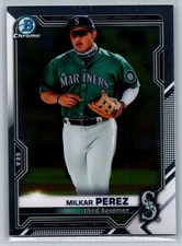 2021 Bowman Draft #BDC-117 Milkar Perez Chrome *ZE