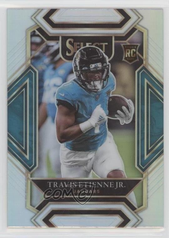 2021 Panini Select Club Level Silver Prizm Travis Etienne Jr #254 0t4p