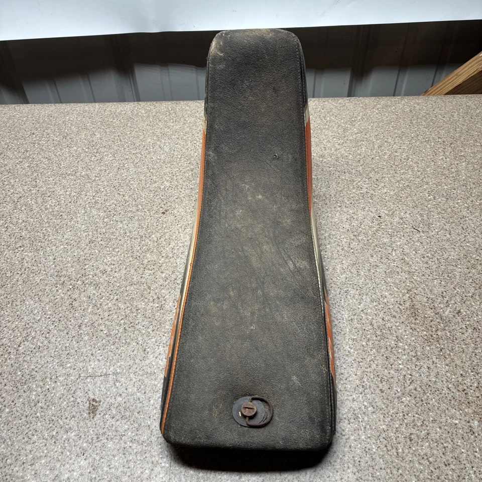 KTM 50 SXR Pro 1998 asiento junior fabricante original naranja negro sillín Sxr50 Foto 2 de 4