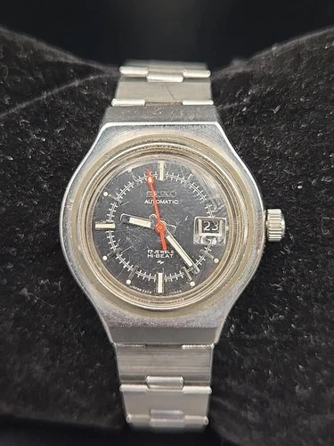 Vintage Seiko Automatic S/S Hi-Beat 17J Dive Diver Ladies 2205-0649