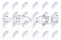 NTY Antriebswelle NPW-FR-090 FüR Ford