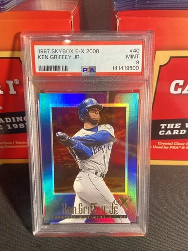 1997 SKYBOX E-X 2000 #40 KEN GRIFFEY JR. PSA 9