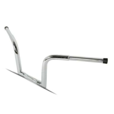 Lenker Fat Ape Hanger Square 10'' für Harley Dyna Switchback/ Wide Glide chrom