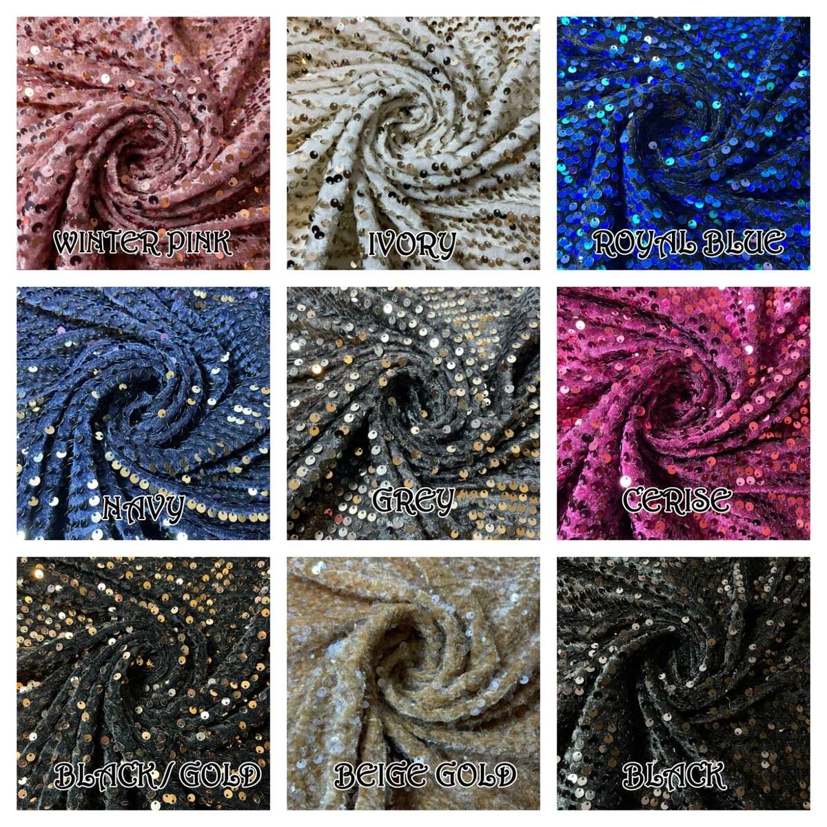 Velvet Velour Fabric Plain / Print /Sequin Stretch Craft Dress Material 58"Meter | eBay Velvet Velour Fabric Plain / Print /Sequin Stretch Craft Dress Material 58"Meter | eBay
