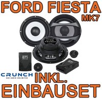 Ford Fiesta MK7 Crunch Gti 16Cm Lautsprecher Boxen Vorne Hinten Front Heck TÜR