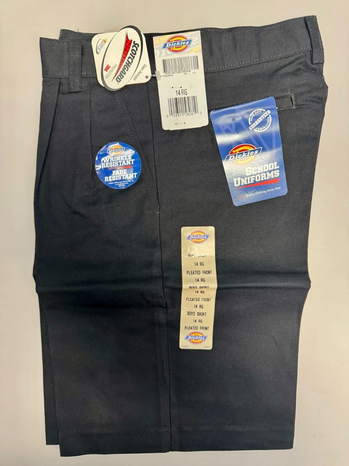 Pantalones cortos plisados Dickies 57562, negros Foto 4 de 4