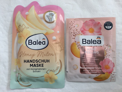 Balea Handschuh Maske 1 Paar + Hand Peeling 15 ml