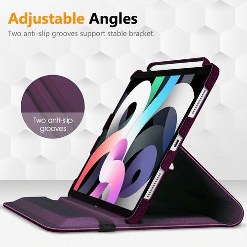 360° Rotating Case for iPad Air 11-inch M2 (2024) / iPad Air 5th Gen Stand Cover - Picture 7 of 38