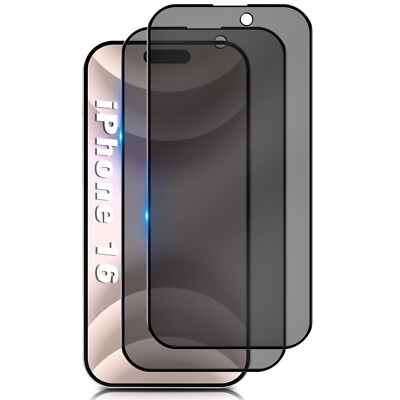 Vetro Temperato Privacy Per IPhone 16e 15 14 13 12 Pro Max