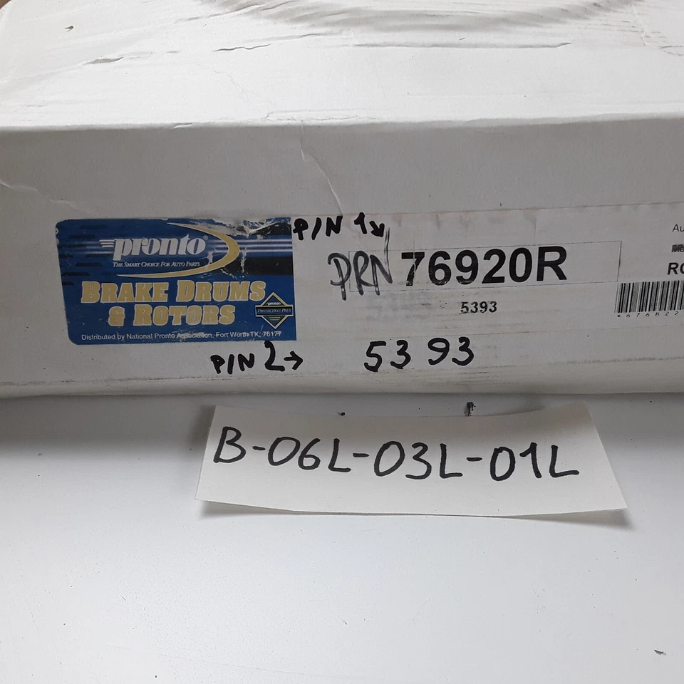 盘式制动转子-R 系列适用于道奇 Ram 2500 2000 - 2002 道奇 Ram 3500 Van 2001-02 — 第 4/4 张图片