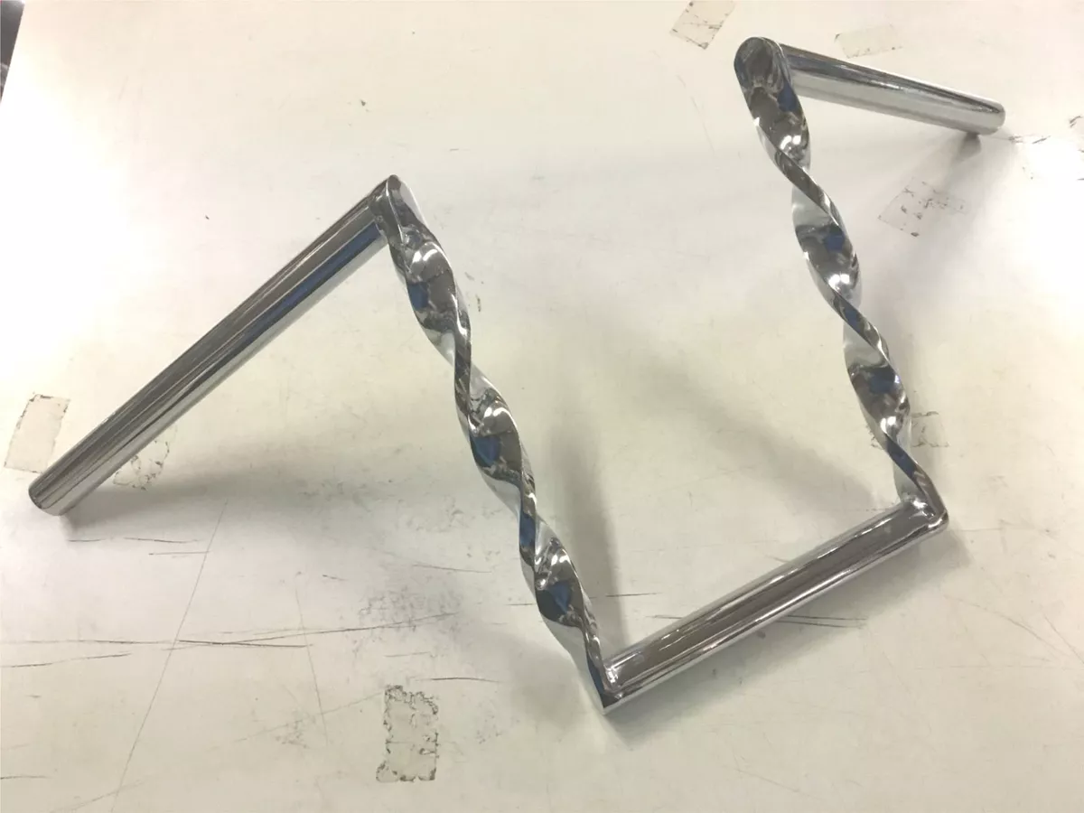 Twisted chopper handlebars deals