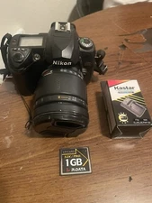 Nikon D70S 6.1MP Digital SLR Camera W/ Tamron Af LD 28-200mm