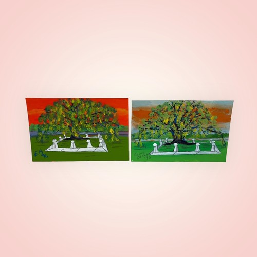 Evangeline Oak On Bayou Teche St. Martinville, Louisiana Post Cards Original Art - Picture 3 of 12