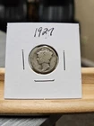 1927 P Mercury Silver Dime 90% Silver 10c Average Circulated FREE SHIPPING!