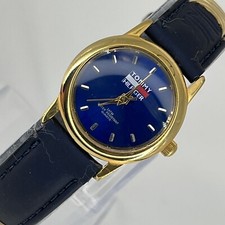 Orologio donna vintage Tommy Hilfiger rosso, bianco e blu NUOVO FUNZIONANTE A BATTERIA!