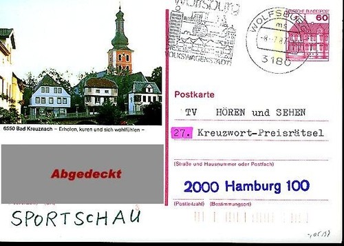 (436) Bildpostkarte - Bad Kreuznach - gestempelt