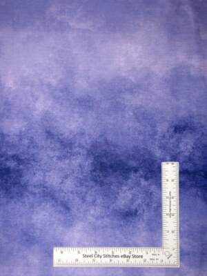 Ombre Fabric Purple Tonal Graduated Tint Blender Fabric Traditions Cotton Yard