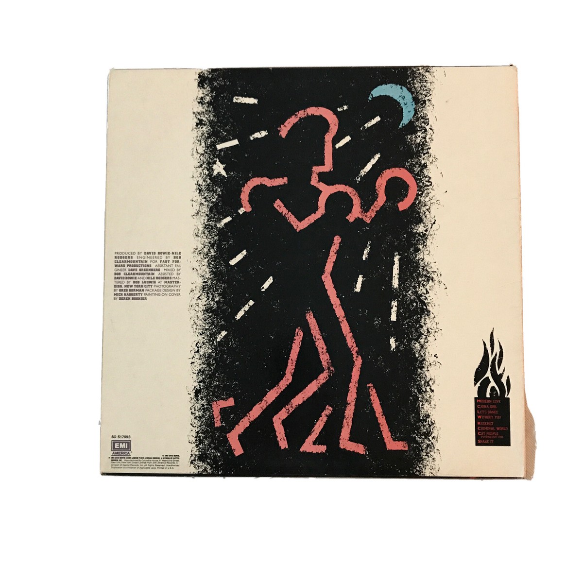 David Bowie Let's dance Vinyl LP SO-517093 Club Edition (EX - VG+)