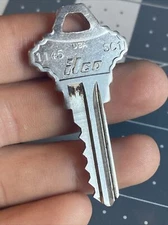 Vintage Ilco 1145 SC1 Key Made in USA