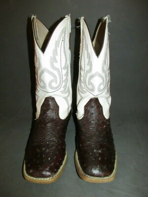 Roper Dark Brown and White Western Boots Bumps Boots by Roper | Henderson main image 4
