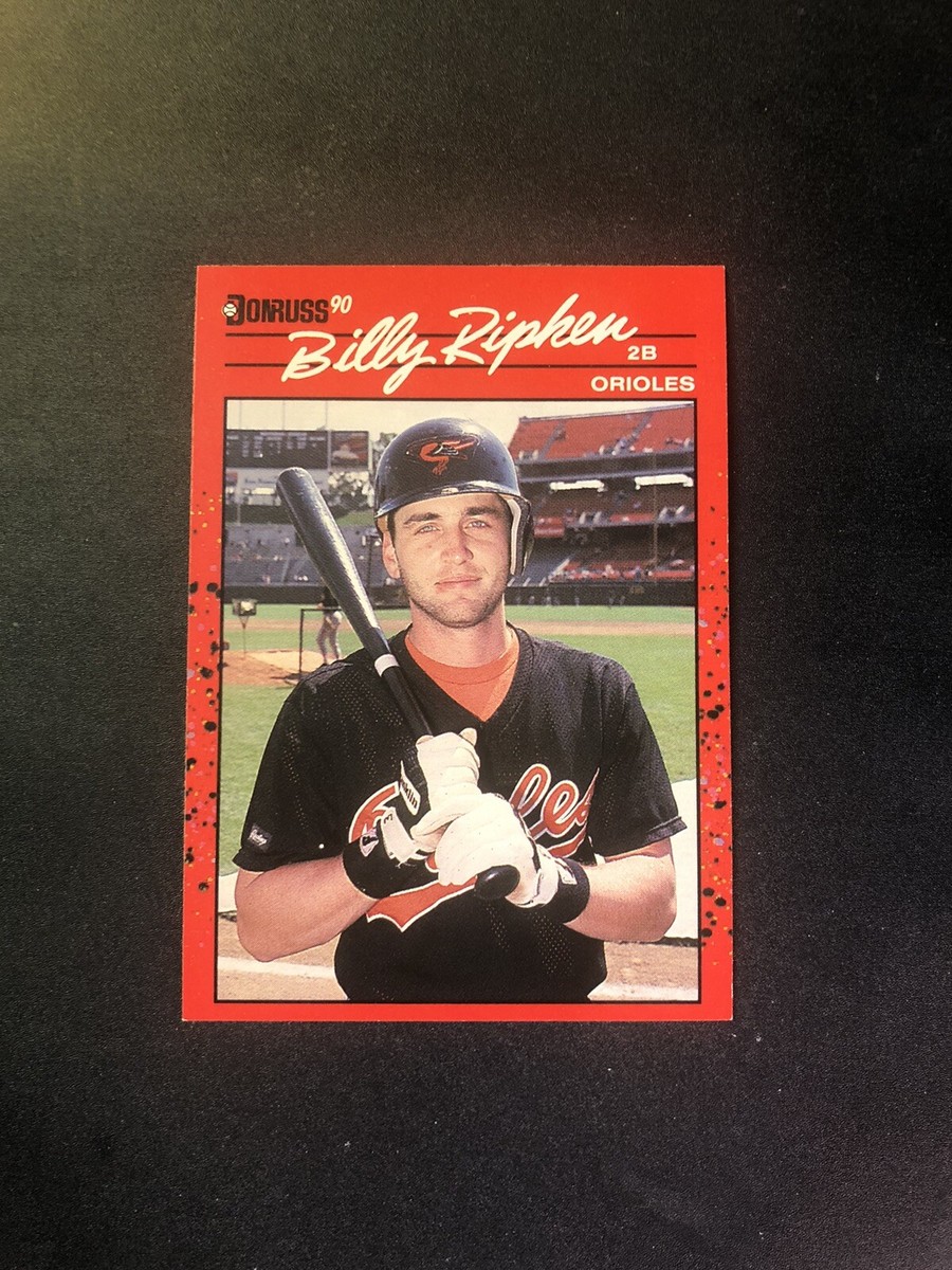 Billy Ripken 1990 Donruss error card #164 No dot 