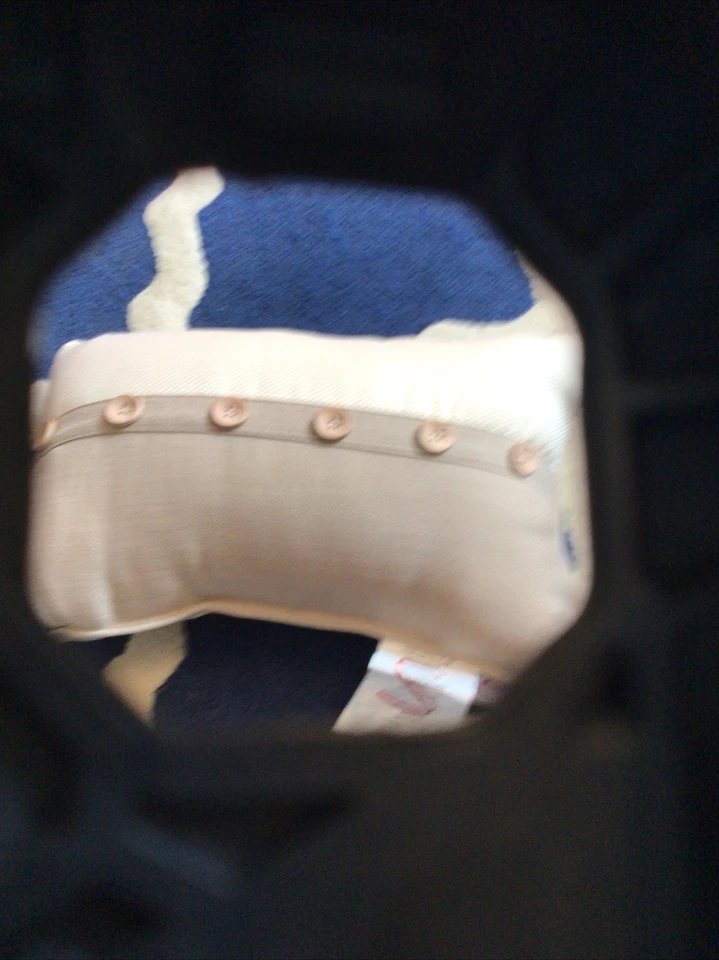 Croscill 12" x 18" Boudoir Decorative Pillow Berin Buttons Neutral E97011 - Image 2 of 4