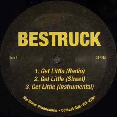 Bestruck Get Little Vinyl Single 12inch Big Water Productions