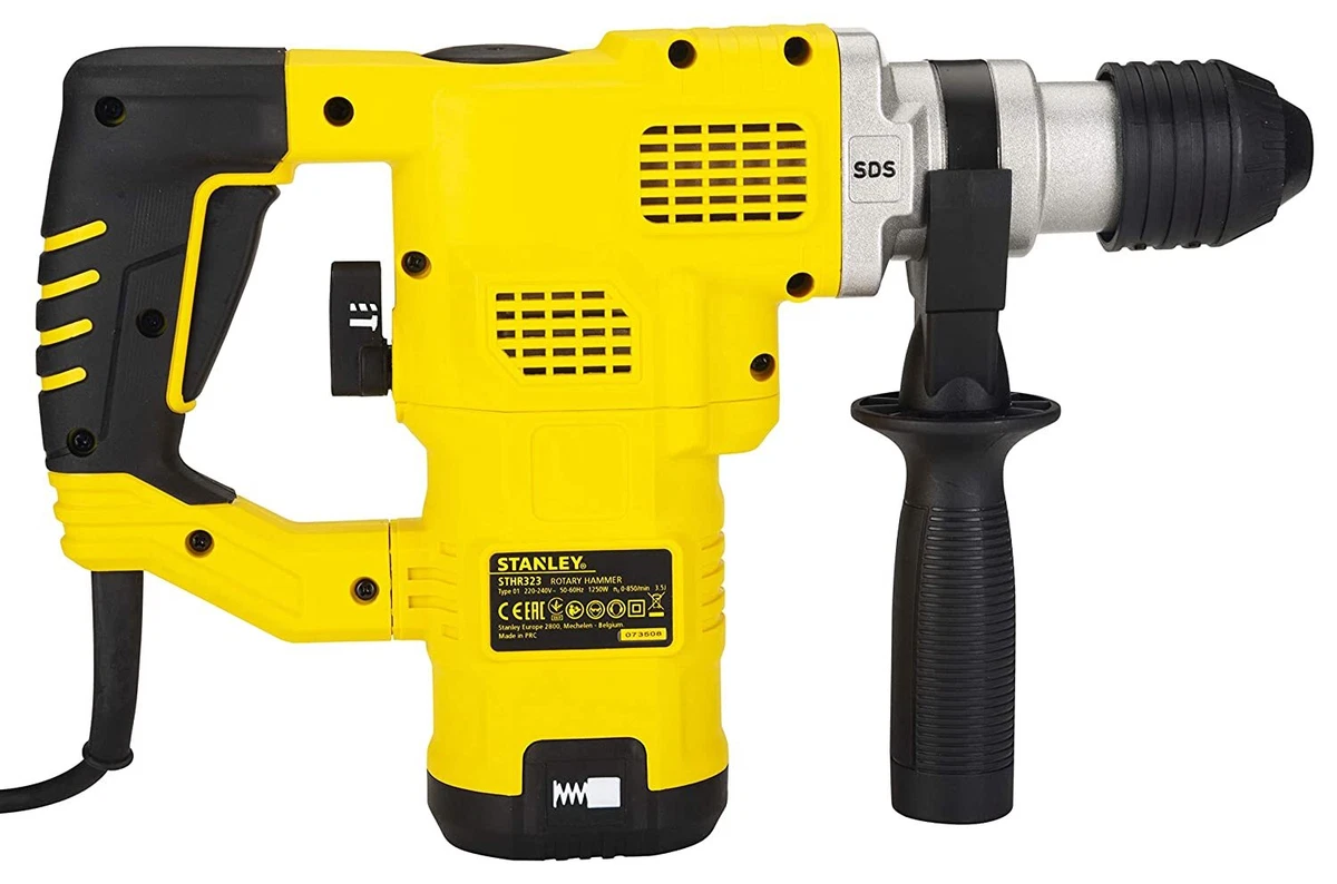 STANLEY STHR323K IN 32MM 3 MODE L SHAPE CHIPPING HAMMER 5.4KG