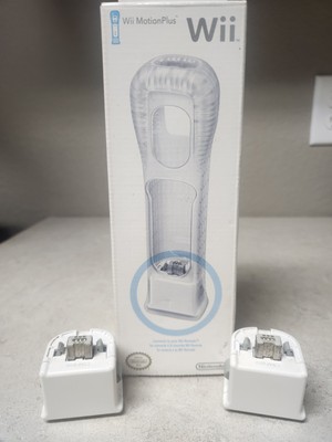Nintendo Wii Official OEM Motion Plus Adapter With Sleeve NEW W/2 Extra Adapter 