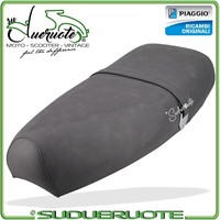 Piaggio Vespa Px Super Gt Gl Sprint Ts Vnb Vbb Sitz Sellone 2-Sitzer Schwarz
