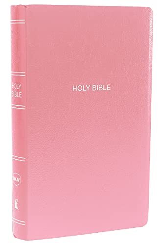 NKJV, Gift and Award Bible, Leather-Look, Pink, Red Letter, Comfort Print: Holy - Image 3