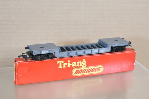 Triang R118 BR GRAUES DREHGESTELL GUT WAGEN 43171 VERPACKT 1960 VERSION OI | Zustand: Used