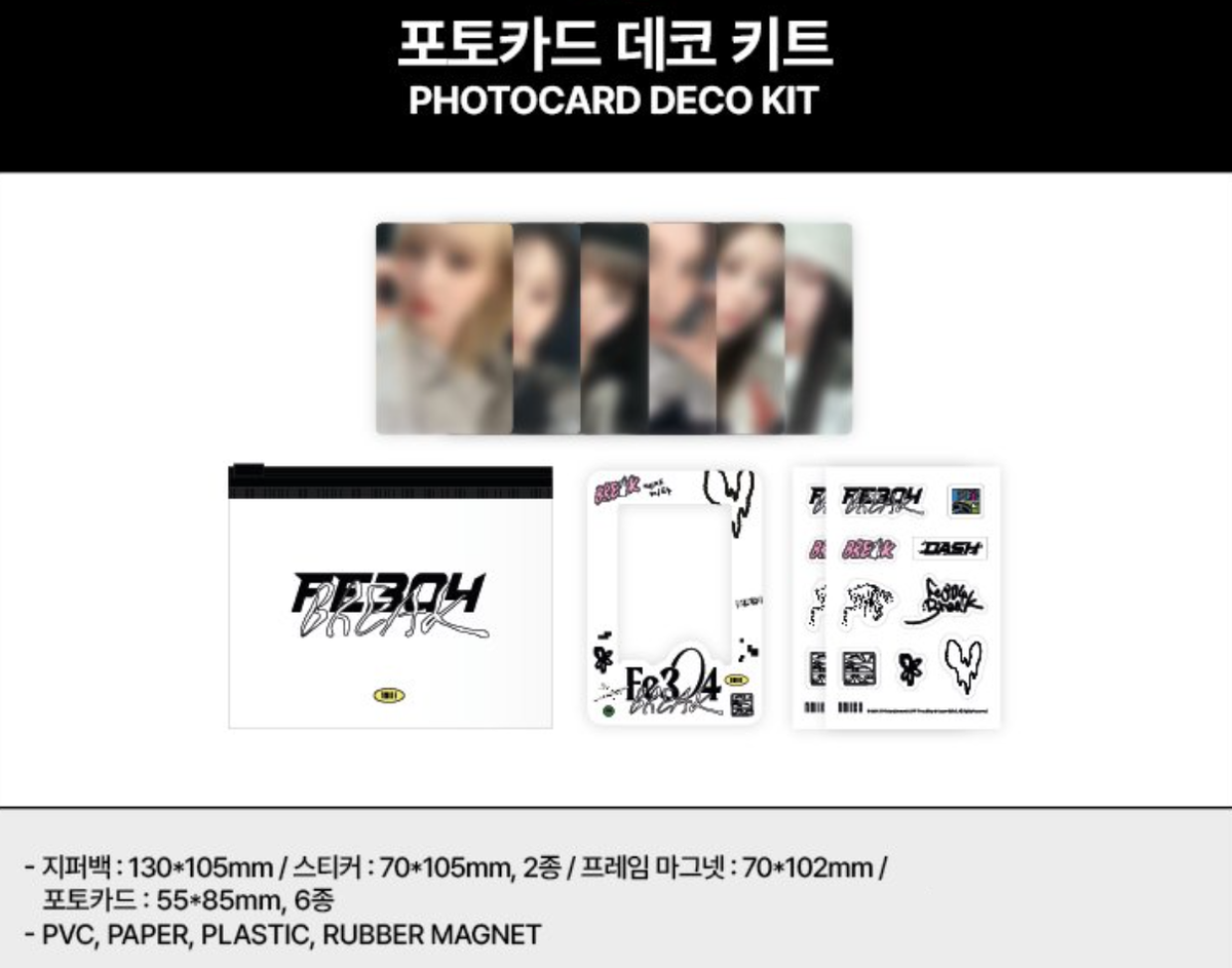 NMIXX Fe3O4: BREAK 2nd EP Album POP-UP Store Official MD Merch | eBay