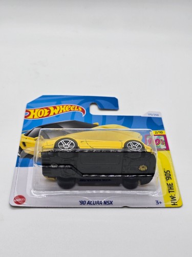 2024 Hot Wheels '90 Giallo Acura NSX HW The 90s Short Card - Foto 6 di 8