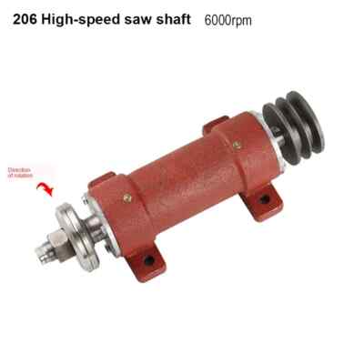 Woodworking Machinery Parts 206 Sawing Machine Shaft Push Table Saw bearing seat