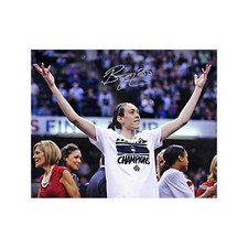 Breanna Stewart Autographed Seattle Storm Hands Open 16x20 Photo (CX Auth)