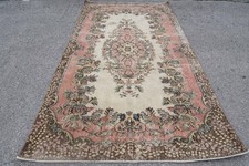 5,4x9,8 ft Vintage Rug, Turkish Large Rug, Pi...