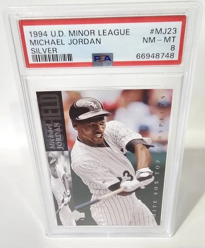 1994 Upper Deck Minor League #MJ23 Michael Jordan Silver PSA 8