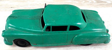 Vintage Louis Marx Thick Plastic Body w/ Metal Chassis Friction Motor w/ Key