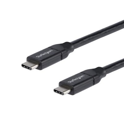 StarTech USB2C5C50CM Startech Cb 0.5M Usb-C To Cable W 5A Pd M Usb2.0 Black