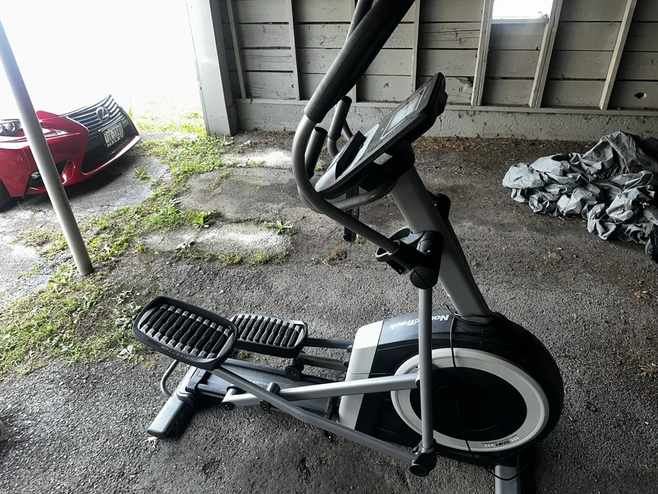 New NordicTrack Commercial 9.9 Smart Elliptical with 7” HD Touchscreen - Image 3 of 4