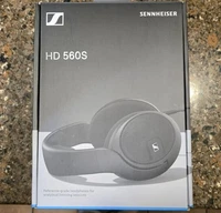 Sennheiser - HD 560S Wired Over-the-Ear Audiophile Headphones - Black
