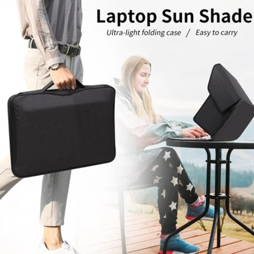 Laptop Sun Blocking Laptop Sunshade For Laptops Lightweight Portable Oxford