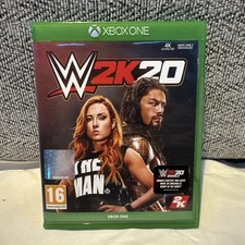 WWE 2K20 (Xbox One) Game w/ Box and Manual Great Condition 