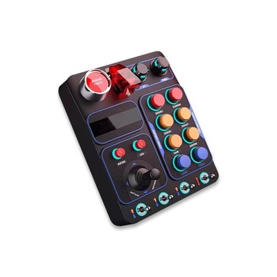 PXN CB1 Sim Racing Button Box+RGB Lighting & Buttons for Euro Truck Simulator ZM