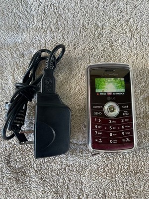 LG VX9200 Verizon Flip Phone Red Camera