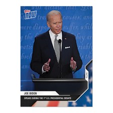 Joe Biden - 2020 CURRENT EVENTS Topps Now Card 2 - Print Run: 3,946