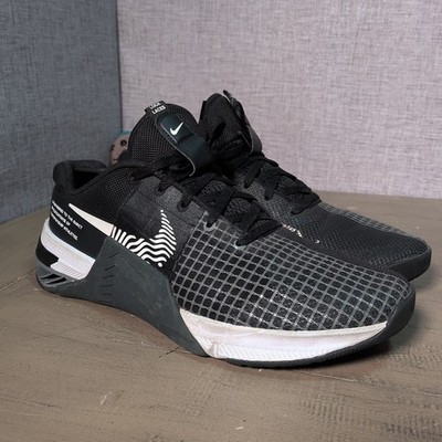 Nike Metcon 8 Damen Trainingsschuhe - UK 6,5 - Schwarz/Rauchgrau/Weiß -...