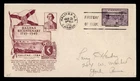 DR WHO 1949 CANADA FDC HALIFAX BICENTENARY CACHET M69359
